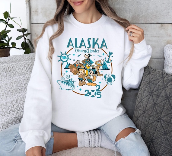 Disney Alaska Cruise 2025 T-shirt, Mickey and Friends