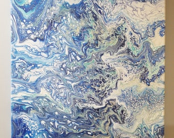 Acrylic Pour Painting