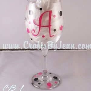 Personalized Wine Glass