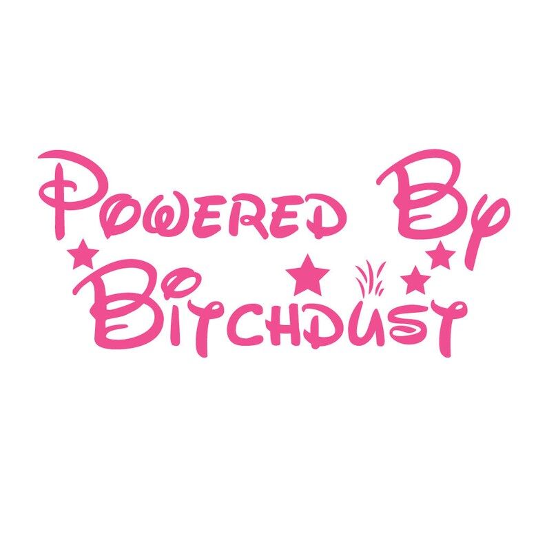 Bitchdust Decal image 1