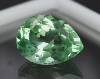 Certified 7 CT Extremely Rare AAA+ Natural Grandidierite Green Montana Pear Shape Beautiful Cut Loose Grandidierite Gemstone For Jewelry