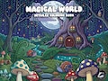 Fantasy coloring book for adults digital magical coloring fairytale whimsical coloring cozy enchanted coloring pages printable pdf jpg