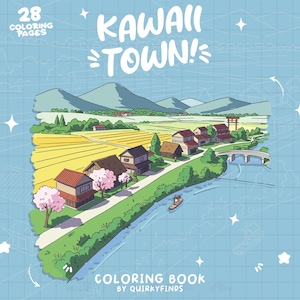 Town Coloring City Coloring Book Street Coloring Urban Outdoor Coloring Building Vacation Coloring Cityscape View Countryside Coloring Pages