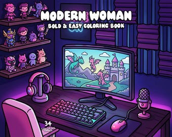 Women coloring pages cozy girl coloring moments aesthetic coloring lifestyle home life coloring women day gift adult coloring book for women