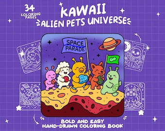 Coloriages d'extraterrestres à colorier - Coloriages d'extraterrestres et d'animaux de compagnie