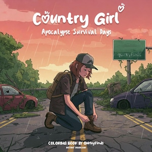 Country Girl Coloring Comics Anime Coloring Book Action Coloring Survive Sci Fi Coloring Unique Kawaii Coloring Pages for Adults Printable