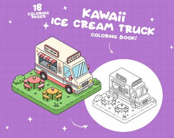 Ice cream Coloring Pages Dessert Coloring Ice Cream Shop Coloring Pages Sweets Storefront Coloring Cute Food Coloring Summer Coloring Book