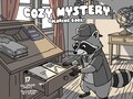 Cozy Mystery Coloring Pages For Adults, Cute Detective Coloring, Crime Scene Coloring Book, Relaxing Mystery Illustration Printable Activity product logo