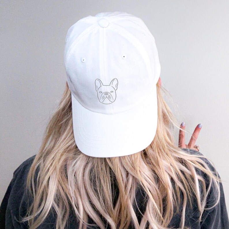 Embroidered Hat Cat Mom Gift
