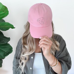 Pet Portrait Embroidered Hat