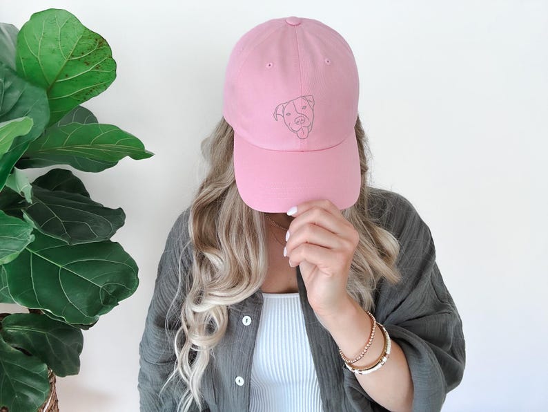 Pet Portrait Embroidered Hat
