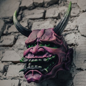 Japanese Oni Yokai mask #4 “Envy”
