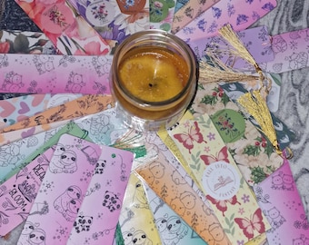 Paquete misterioso de marcadores de grado B: regalos de libros imperfectos con descuento