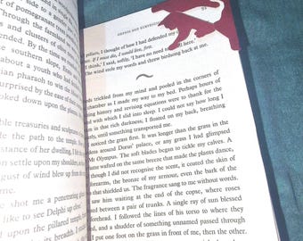 Marcapáginas de gato Purrfect Corner / Juego de 8 o diseños individuales / Marcapáginas de gato adorables / Accesorios de libro únicos para amantes de los gatos