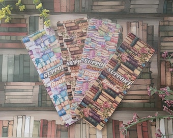 Set de marcapáginas laminados de Banned Books: regalo literario