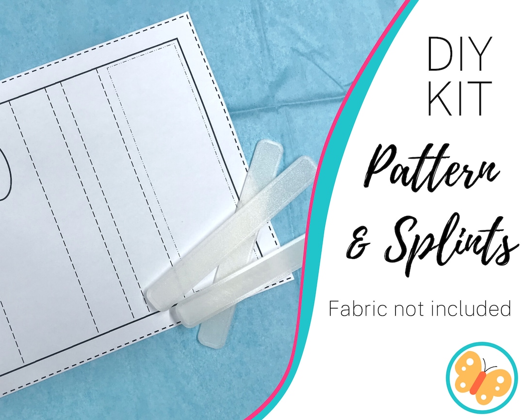 DIY Wrist Brace Kit, Sew Your Own Cute Custom Wrist Support, Set