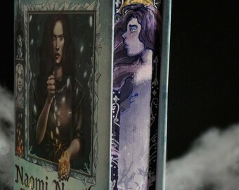 Spinning Silver Hand Painted Book Edges / Sprayed Edges