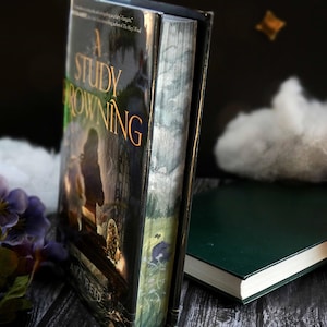 A Study In Drowning Hand Painted Book Edges / Sprayed Edges