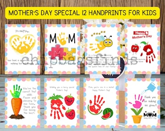 Speciale Festa della Mamma: 12 impronte di mani per bambini
