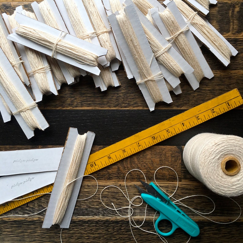 Warp for Tapestry Weaving Cotton Weaving Supplies 24 Yards Etsy