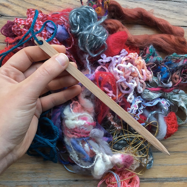 Weaving Needle Sets for Tapestry Loom | Wooden Tapestry Needles | Weaving Loom Tools | Needles | Needles for Beginner | Weaving Supplies image 4
