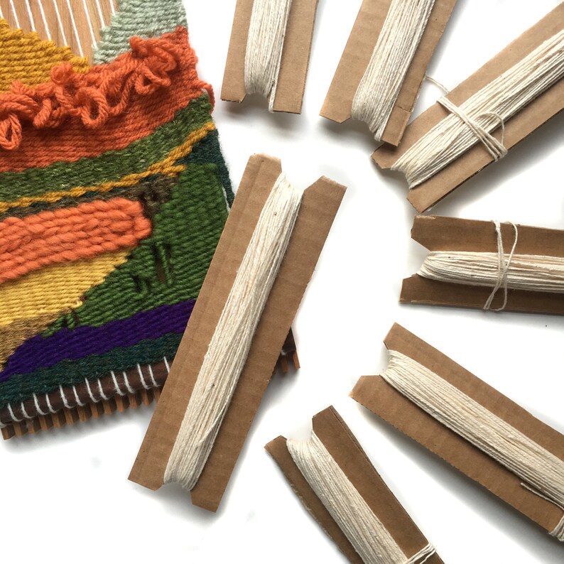 Warp for Tapestry Weaving Cotton Weaving Supplies 24 Yards Etsy