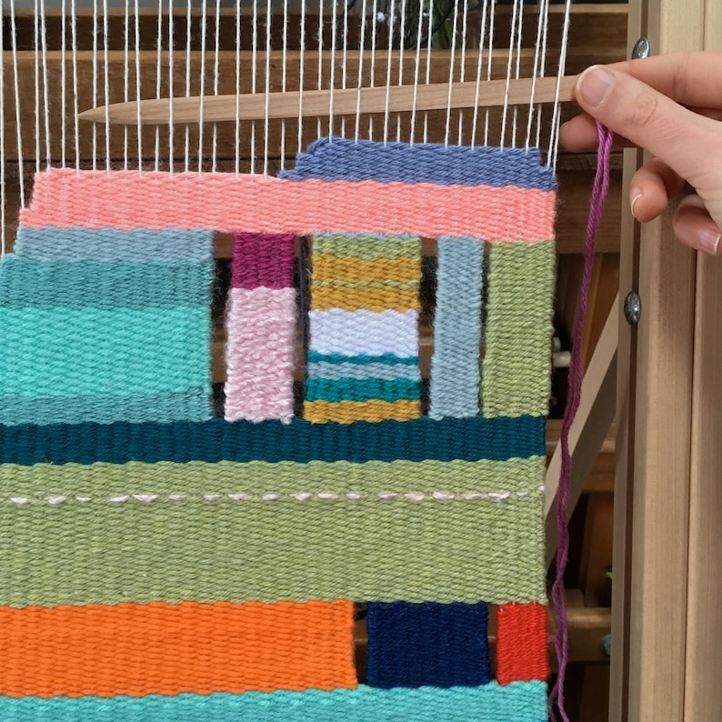 Weaving Needle for Tapestry Loom Wooden Tapestry Needle Etsy