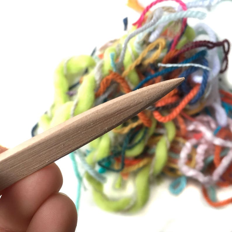 Weaving Needle Sets for Tapestry Loom | Wooden Tapestry Needles | Weaving Loom Tools | Needles | Needles for Beginner | Weaving Supplies image 10