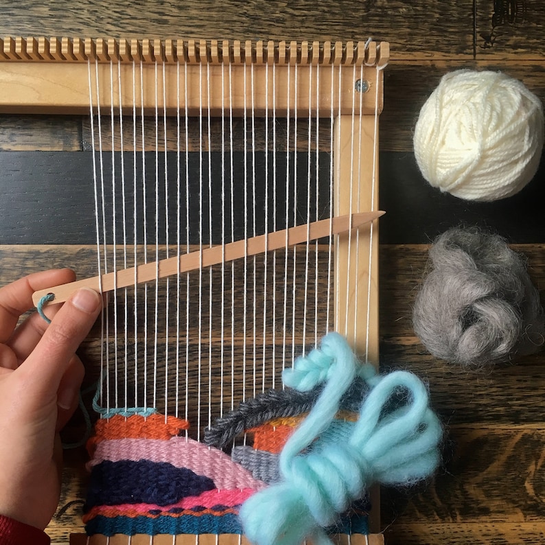 Weaving Needle Sets for Tapestry Loom | Wooden Tapestry Needles | Weaving Loom Tools | Needles | Needles for Beginner | Weaving Supplies image 6