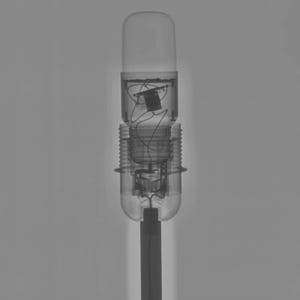 Original Röntgenlampe Film Drucke | Nahaufnahme & rote Lampen-Röntgenkunst in voller Größe | Physischer Artikel