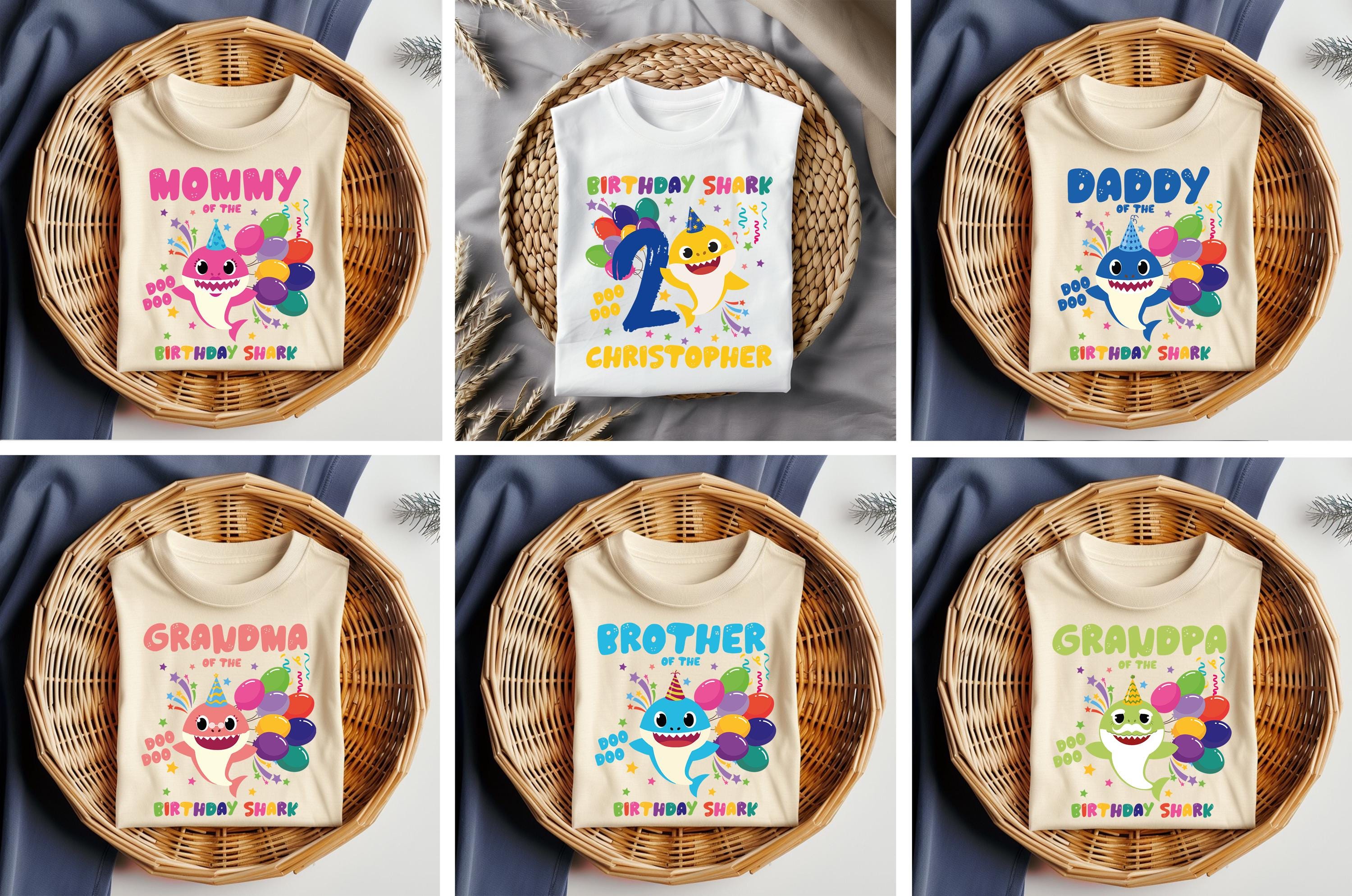 baby shark shirt etsy