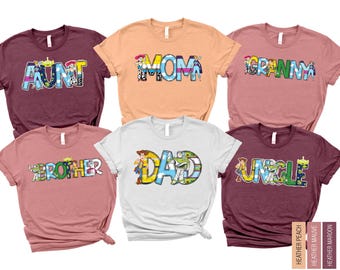 Toy Story Family Shirts, Toy Story Dad & Mom, Disney Matching Birthday Tees, Matching Family Toy Story Birthday Shirt, Disney Family Shirt