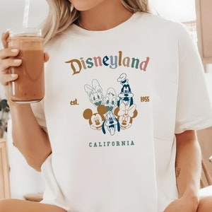 Disneyland California Shirt, Mickey Mouse Shirt, Disneyland Est. 1955 Shirt, Disneyworld Shirt, Disney Shirt, Mickey And Friends Shirt