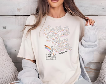 Disney The Most Magical Place On Earth Shirt, Disney Magic Kingdom Shirt, Disney Shirt, Disney Matching Shirts, Disneyland Tee