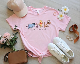 Pooh And Friends Shirt, Winnie The Pooh Shirt, Pooh Piglet Tigger Eeyore Shirt, Pooh Bear Shirt