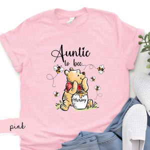 Winnie The Pooh Mommy to Bee Shirt, New Mom Shirt, Disney Mommy Daddy Shirt, Disney Pregnancy Sweatshirt, Pooh Bear Daddy to Bee Tee image 2