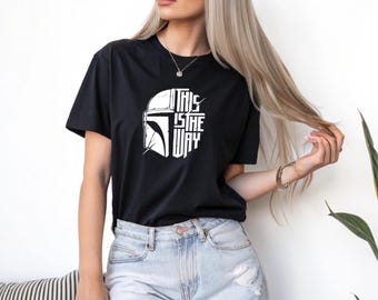 This Is The Way Shirt, Mandalorian This Is The Way Shirt, Star Wars Shirt, Disney Shirt, Mandalorian Shirt, Star Wars Shirt