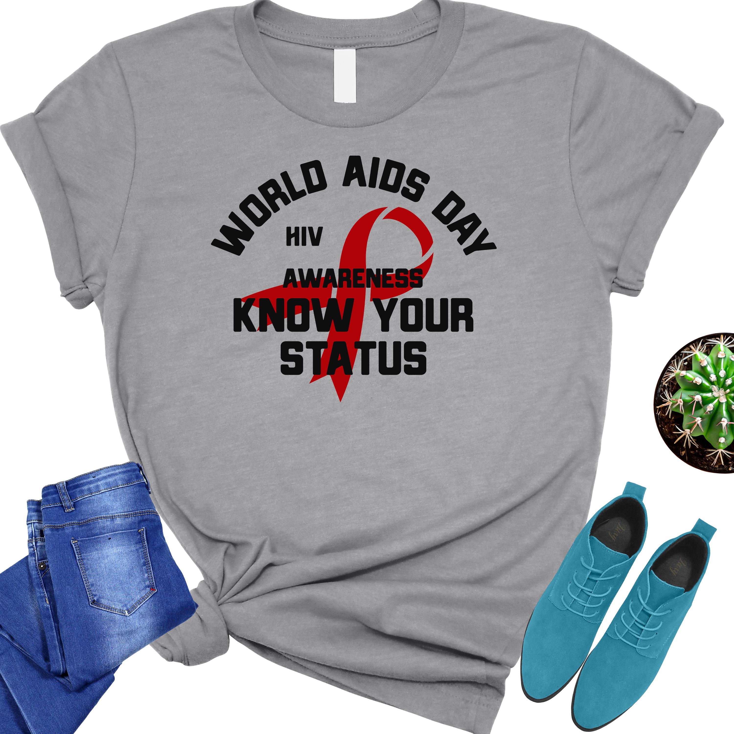 Hiv T Shirt - Etsy Canada