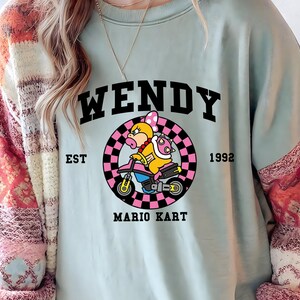 Mario Kart Shirt, Mario Kart Characters Shirt, Mario Character Shirt, Mario Family Shirt, Super Mario Gaming Shirt, Mario Shirt image 5