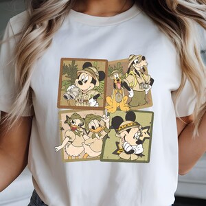 Mickey Adventure, Mickey and Friends Comfort Colors Shirt, Disney Family Trip Shirt, Disney Animal Kingdom, Disney Matching Tee
