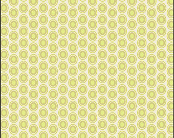 Art Gallery Fabric Oval Elements DotsKey Lime