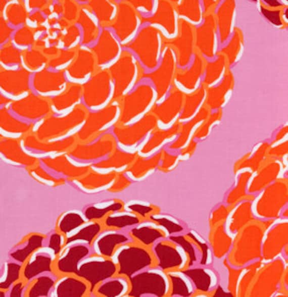 Free Spirit Fabric Valerie Wells Del Hi Pom Floral