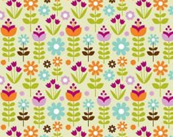 Riley Blake Matryoshka Russian Doll Fabric Floral