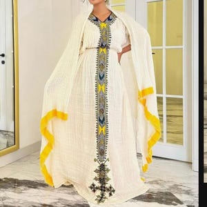 Ethiopian eritrean traditional dress