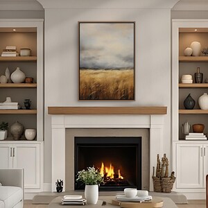 Trending Now | Antique Landscape Painting | Farmhouse Aesthetic Room Decor | Vintage Print | Printable Wall Art | Digital Download | Mid Century Modern & Vintage Abstract Digital Wall Art. Ampersnd, AmpersndStudio Instant Download