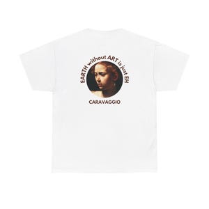 Caravaggio Shirt - Aesthetic Unisex Art tee, Artsy Shirt, Art Lover Tee, Art Lover Shirt, Caravaggio Tee, Judith Beheading Holofernes