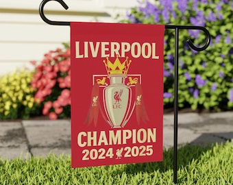 Champions Football Garden Flag, Football Winner Flag, Football Team Yard Flag, Football Lover Fan Gift, Champions Team Flag, Football Player