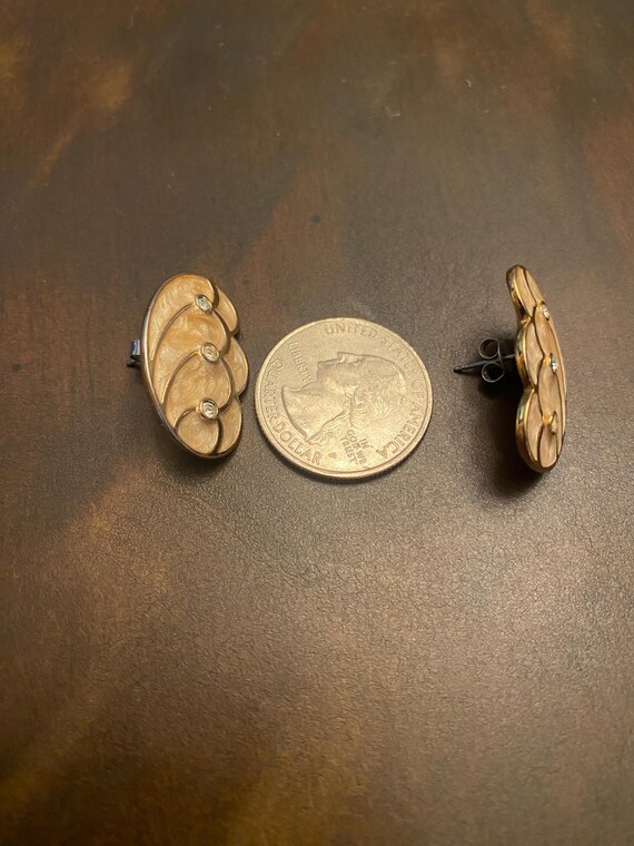 Vtg. Avon KJL Kenneth Jay Lane Earrings - image 3