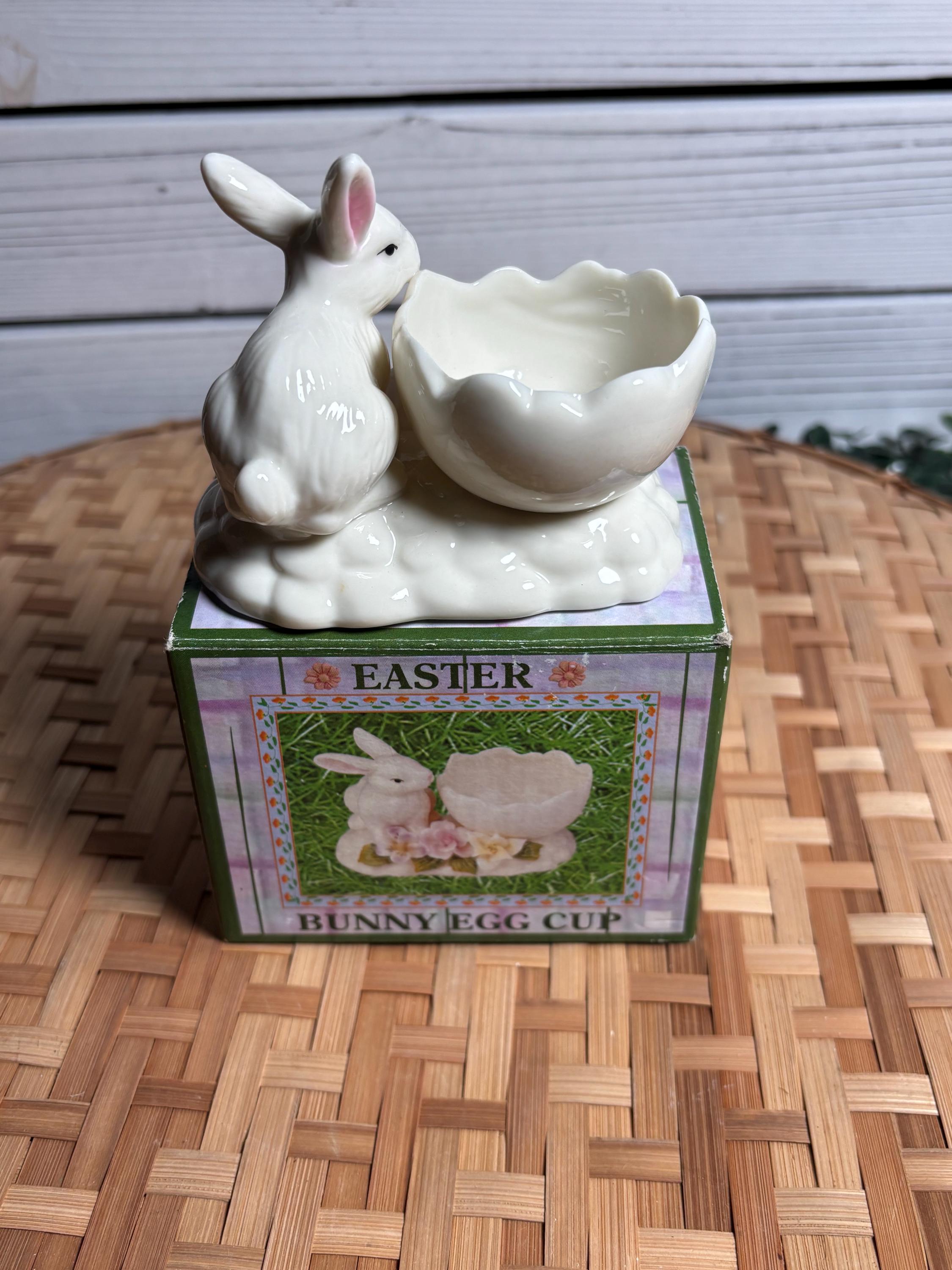 Cracker Barrel Easter Bunny Egg Cup. Egg Not Included. - Etsy
