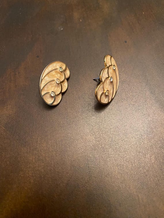 Vtg. Avon KJL Kenneth Jay Lane Earrings - image 1